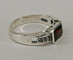 �y���������z�W���G���[�E�A�N�Z�T���[ �V���o�[�O���i�g�}���J�[�V�b�g�����O���B���e�[�W9927861 925er argento granatmarkasitring gr53 vintage