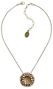 【送料無料】ジュエリー・アクセサリー コンプロットベージュペンダントチェーンシェルアンkonplott catena pendenteinside out beige, grande tridimensionale guscianh