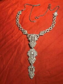 【送料無料】ジュエリー・アクセサリー ステラドットヴィンテージシルバークリスタルネックレスstellaamp;dot vintage silver collana cristallo
