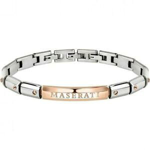 yzWG[EANZT[ }ZeBYuXbgX`[bracciale maserati uomo jm220asq06 acciaio acciaio