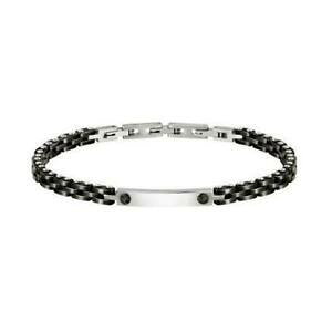yzWG[EANZT[ gubNX`[uXbgbracciale morellato uomo sacu17_0 acciaio nero