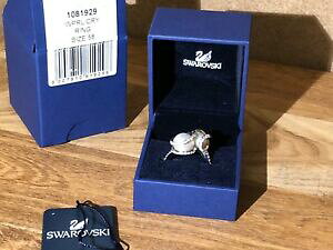 yzWG[EANZT[ swarovski 1081929 ring misura 58 merce nuova con contenitore
