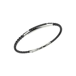 yzWG[EANZT[ UJYuXbgubNX`[bracciale zancan uomo ehb116 acciaio nero
