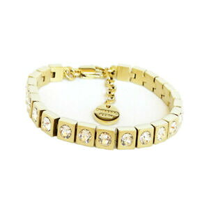 �y���������z�W���G���[�E�A�N�Z�T���[ �J�[���R�m�N���X�^���e�j�X�u���X���b�g�C���O���b�V�[�S�[���hdyrberg kern cono b crystal bracciale tennis in oro lucido