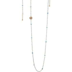 yzWG[EANZT[ hiAuVAAWFgR[iKWRcollana lunga girocollo da donna ambrosia aag 194 argento con fiore pendente