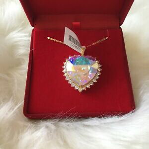 yzWG[EANZT[ XHXLNX^n[gy_g`F[nuovo swarvoski cristallo cuore ciondolo con catena