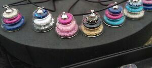 yzWG[EANZT[ bghRA[YuhF[lot de 5 colliers bulle de verre