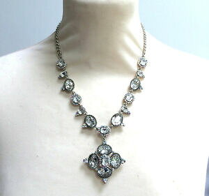 �y���������z�W���G���[�E�A�N�Z�T���[ �o�g���[�E�B���\���N���A�J�{�V�����N���X�^���l�b�N���X�j���[butler e wilson chiaro ab cabochon cristallo collana 45o anniversario nuovo