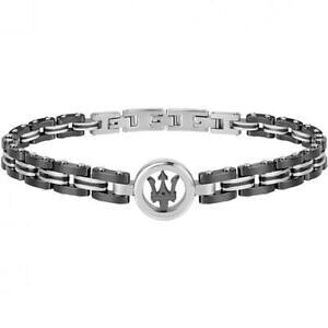 yzWG[EANZT[ uXbg}ZeB}X`[X`[bracciale maserati uomo jm219aqh13 acciaio acciaio