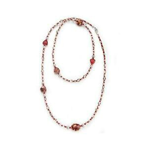 yzWG[EANZT[ AeB[N[iFlcBAfB[XlbNXbhOXcollana antica murrina venezia donna cob57a11 vetro rosso
