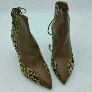 �y���������z�W���G���[�E�A�N�Z�T���[ �}���[���A���N���b�g�u���E�����[�q�[��tronchetto d malone pelle marrone cavallino maculato tacco basso [to50]
