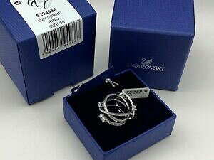 yzWG[EANZT[ XtXL[OTCYpbP[Wswarovski anello 5294986 dimensioni 60 merce nuova con imballaggio