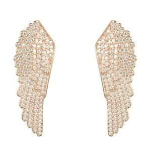 yzWG[EANZT[ eB^[WGWFAtFU[CO[YS[hX^[OVo[latelita large angel ali piuma orecchini rose oro sterling silver cz