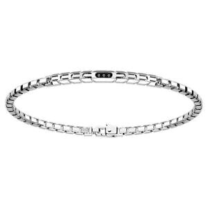 yzWG[EANZT[ UJVo[YuXbgxl`AW[WubNXslbracciale uomo zancan argento 925 maglia veneziana e spinelli neri ref exb819