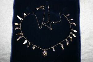 yzWG[EANZT[ `[`[`[V`[XtXL[`F[lbNXgenuine swarovski collana catena con ciondolo charms regalo per le donne