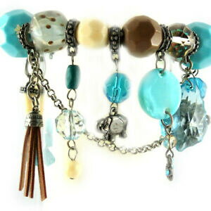 yzWG[EANZT[ vg]h[uXbgNgD[_E`J^[RCYpromo 61, les tresors de lily [e0447] bracelet createur douchka turquoise