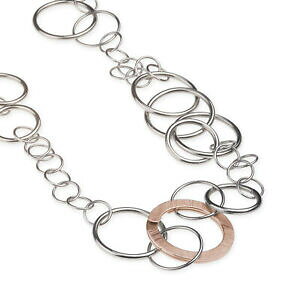 yzWG[EANZT[ S[fXeX`F[lbNXfUCRA[design serio collier k129 in acciaio inox dorato lunghezza 100 cm catena collana