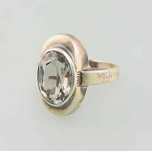 �y���������z�W���G���[�E�A�N�Z�T���[ �V���o�[�����O�N�H�[�c�V�g���m�A���e�B�R8525054 835er argento anello quarzo citrino antico