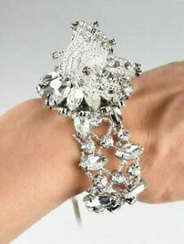 【送料無料】ジュエリー・アクセサリー クリストファーケインクリスタルブレスレットchristopher kane braccialetto di cristallo