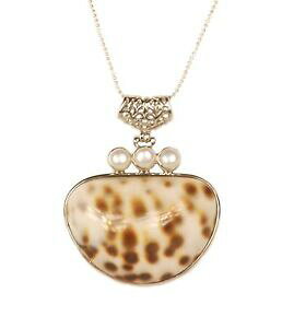 yzWG[EANZT[ VFp[y_g`F[lbNXbVconmigo ns10020 shell e perla ciondolo collana catena mesh 3mm