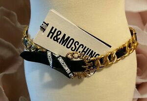 yzWG[EANZT[ XL[mXL[mWF~[XRbgU[xgxgU[TCY`F[moschino hamp;m h amp; moschino jeremy scott cintura in pellecatene belt leather siz