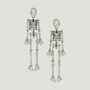 yzWG[EANZT[ og[EB\NX^Cg[WXPgy_gCO_ON`[butler and wilson cristallo chiaro grande scheletro ciondolo orecchin