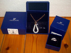 yzWG[EANZT[ Oy_gXtXL[lbNXswarovski collana con ciondolo a forma di ogni e anello 51951645221558