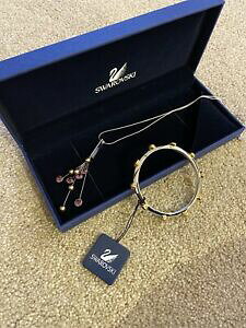 yzWG[EANZT[ XtXL[lbNXuXbgZbgswarovski collana e braccialetto set