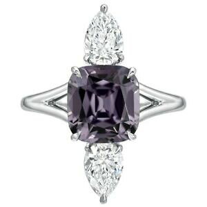 yzWG[EANZT[ JbgNbVXslVo[EFfBO414 tcw taglio cushion spinello 925 argento matrimonio fidanzamento ring regalo