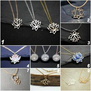yzWG[EANZT[ g[[lbNXKbella collana con lotus rimorchio fiore yoga fiore 3 colori