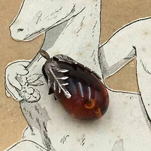 yzWG[EANZT[ Ao[nj[J[hbvy_gBe[WAo[y_gciondolo goccia ambra miele color vintage ambra pendente