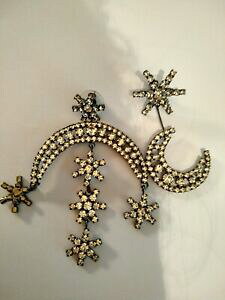 �y���������z�W���G���[�E�A�N�Z�T���[ �W�F�j�t�@�[�X�^�[���[���N���X�^���J�X�P�[�h�g�[���C�������Ojennifer behr star amp; moon cristallo orecchini a perno a cascata