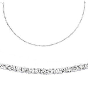 yzWG[EANZT[ Vo[G^jeBejXlbNXC`silver cz eternity tennis collana 4mm 16 pollici