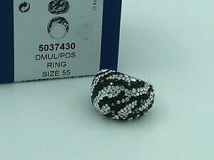yzWG[EANZT[ XtXL[OTCYpbP[Wswarovski anello 5037430 dimensioni 55 merce nuova con imballaggio