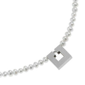 yzWG[EANZT[ GXgfUCRA[lbNXuAgXeXX`[p[ernstes design collier collana k74 acciaio inox brillante 0,016 perle 42 cm