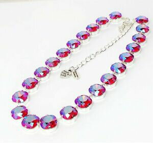 yzWG[EANZT[ CgbhTCANX^Vo[bLlbNXOWAy[Xgrosso chiaro siam cristallo collana placcato argento pasta georgiano regalo donna