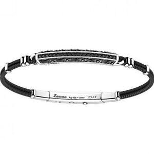 yzWG[EANZT[ UJYuXbgzCgVo[bracciale zancan uomo exb804n argento bianco