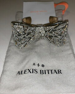 yzWG[EANZT[ ANVXr^[NX^JtJtuXbgxalexis bittar crystal fiocco polsino braccialetto nuovo senza etichette