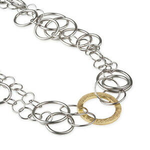 yzWG[EANZT[ S[fXeX`F[lbNXfUCRA[design serio collier k131 in acciaio inox dorato lunghezza 90 cm catena collana