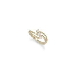 【送料無料】ジュエリー・アクセサリー ゴールドジルコンキュービックリング9ct oro decorato zircone cubico anelli