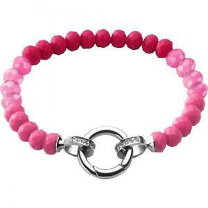 yzWG[EANZT[ qbvzbvLfBVR[tNVAXtXL[bhWbracciale donna hip hop candy hj0276 silicone resina rosso fucsia swarovski