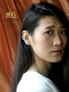 yzWG[EANZT[ CONbvlCVo[X^[t@bVorecchini clip chiodo stella argentato asimmetrico brillante moda p1