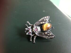 yzWG[EANZT[ rW[AVGu[VAoCAAWbijoux ancien broche abeille en argent