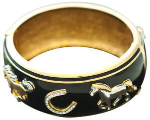 �y���������z�W���G���[�E�A�N�Z�T���[ �m�[�}�����b�L�S�[���h�u���X���b�gbracciale in oro placcato equestre ari d norman