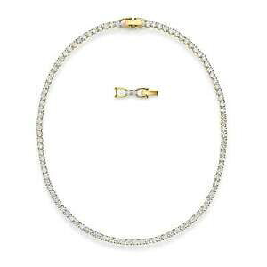 yzWG[EANZT[ XtXL[ejXzCgWRlbNXswarovski senza tempo tennis zirconi bianchi collane 5511545