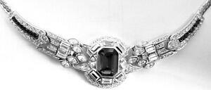 yzWG[EANZT[ A[gfRubNTt@CANX^XtXL[WRm[}art deco nero zaffiro cristallo swarovski girocollo ari d norman