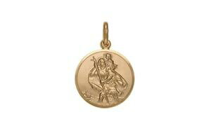 yzWG[EANZT[ S[hZgNXgt@[`[y_g9ct gold 18mm st christopher ciondolo charm
