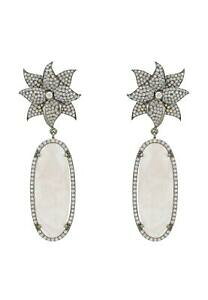 yzWG[EANZT[ NH[c[YI[ohbvCO[^Xt[Ip[O[YS[hquarzo rosa ovale orecchini a goccia fiore di loto opale gemma lungo oro ro