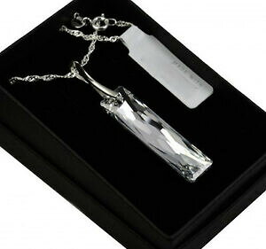 yzWG[EANZT[ Vo[lbNXXtXL[NX^oQbgR925 collana dargento * comet cal * regina baguette cristalli di swarovski R