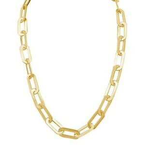 yzWG[EANZT[ b`pbVS[hCG[`F[tFClbNXAelNrich passione catena giallo oro vermeil collanaatene link pn wo000ney